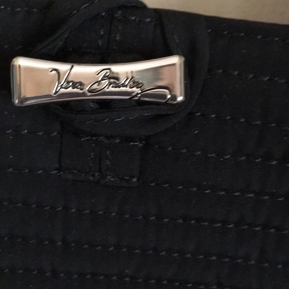 Vera Bradley Bag Black Tote - Picture 2 of 4